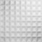 Ekena Millwork Bradford EnduraWall Decorative 3D Wall Panel, White, 19 5/8"W x 19 5/8"H WP20X20BRWH - alternate 4